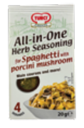 Turci All-In-One Herbs Seasoning Porcini Mushrooms 20 gr